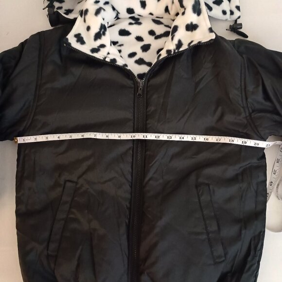 Sullivan Superior Reversible Jacket Black & Polka Dot Girls XL Item 91526 EUC - Picture 12 of 16